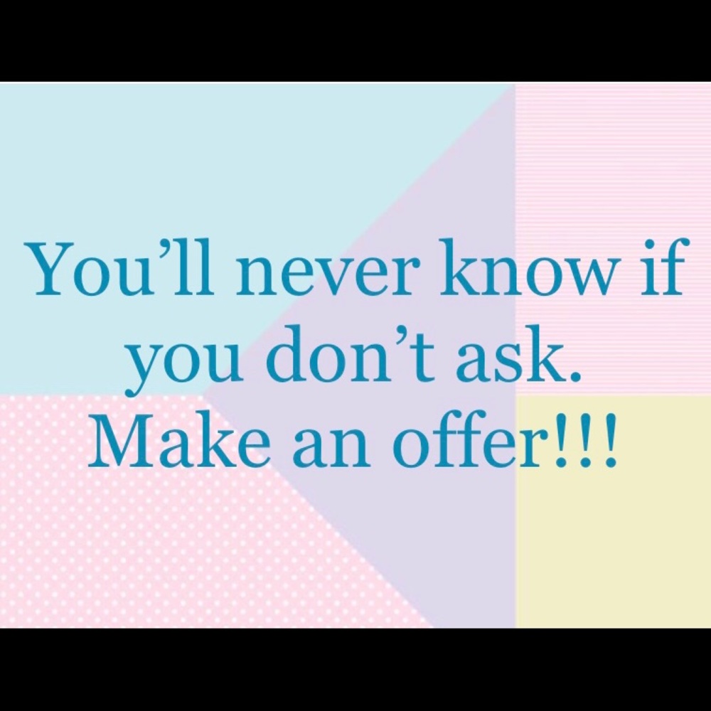 Make Me An Offer😊